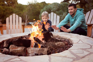 Backyard Campfire